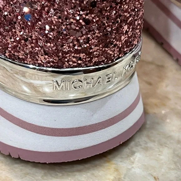 Michael Kors Women's Dash Knit Trainer Sneakers - Picture 8 of 14